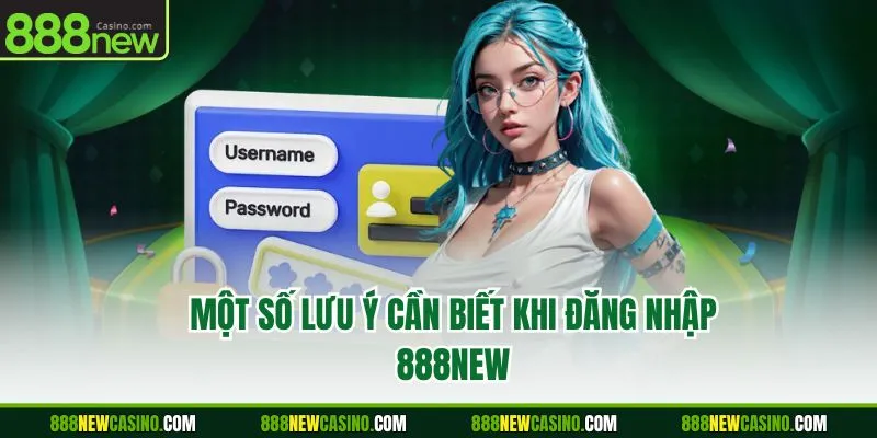 Một số lưu ý cần biết khi đăng nhập 888NEW